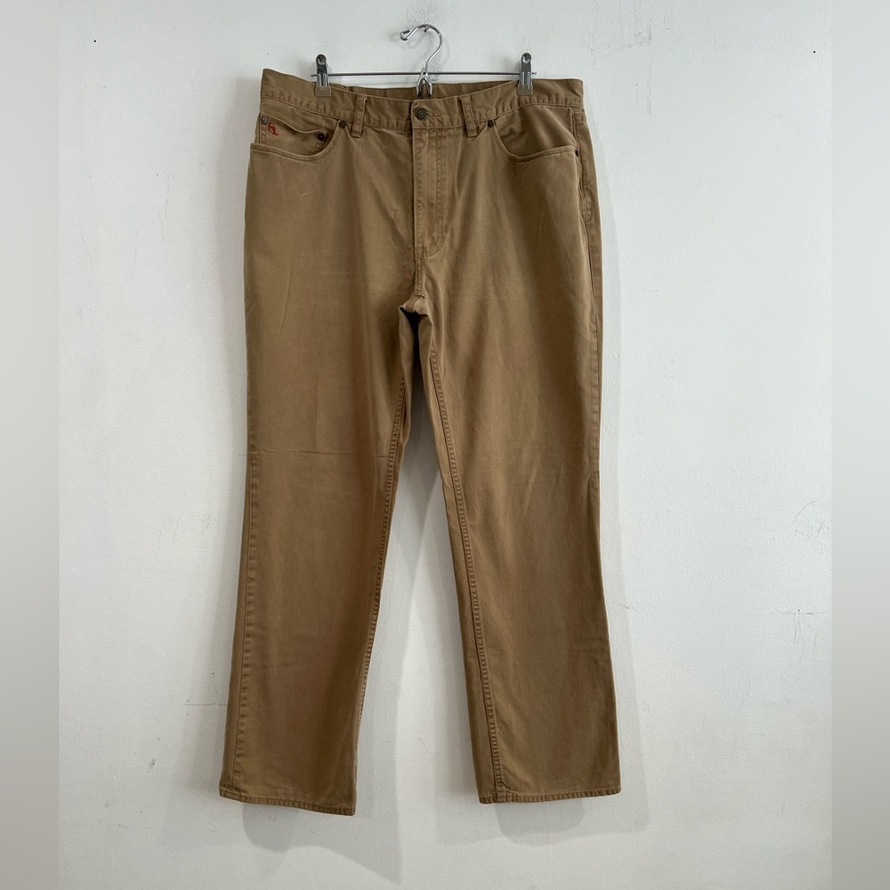 Polo Ralph Lauren VINTAGE men's straight leg khaki pants, size 38/32.